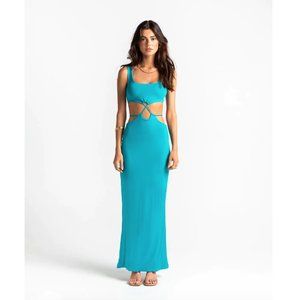 ARCINA ORI NWT Christina Dress Aqua Size XS